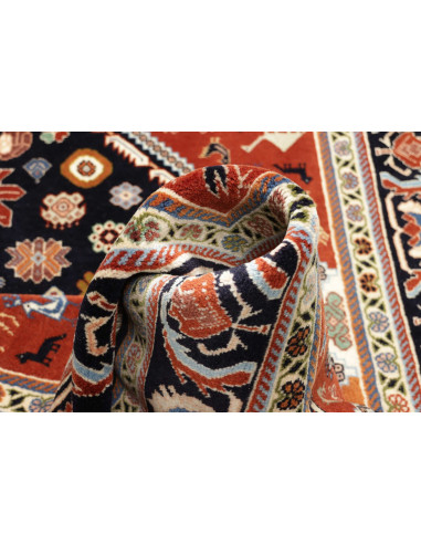 Kaschkuli 140x215 Cm Kaschkuli, Persia, Hand-carded Wool,