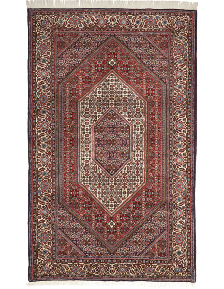 Bidjar 140x228 Cm Bidjar Persia Hand-carded Wool Cotton