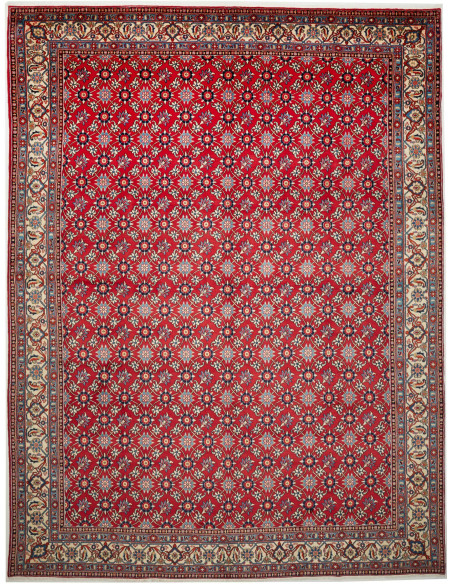 Varamin 293x388 Cm Varamin, Persia, Lana Cardata A Mano