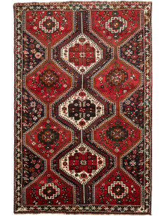 Shiraz 175x267 Cm Shiraz Persia Lana Cardata A Mano Cotone