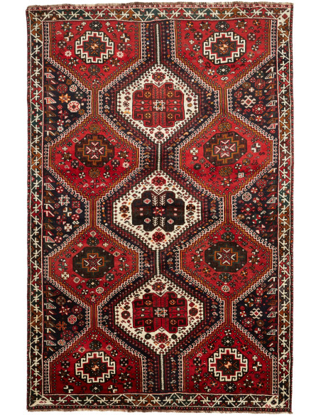 Shiraz 175x267 Cm Shiraz Persia Hand-carded Wool Cotton