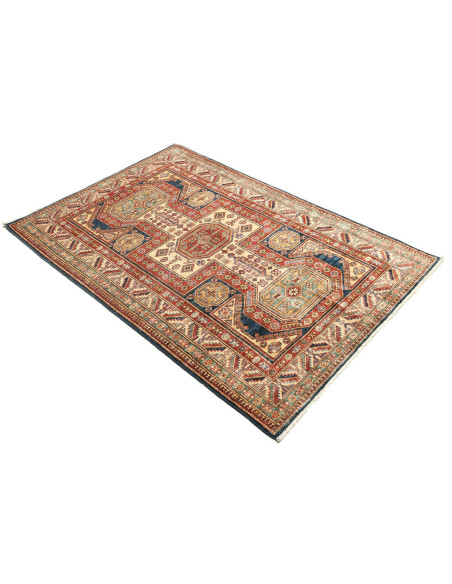 Rug Kazak Fine Pakistan maroon 118x178