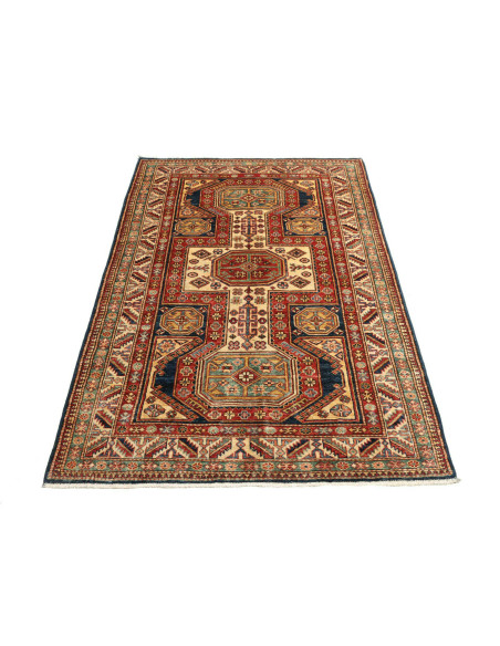 Rug Kazak Fine Pakistan maroon 118x178