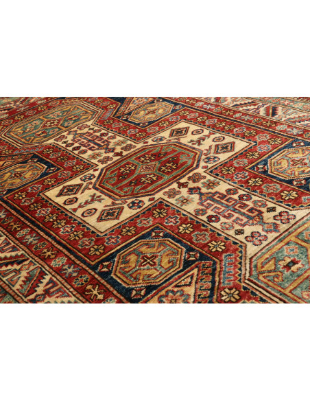 Rug Kazak Fine Pakistan maroon 118x178