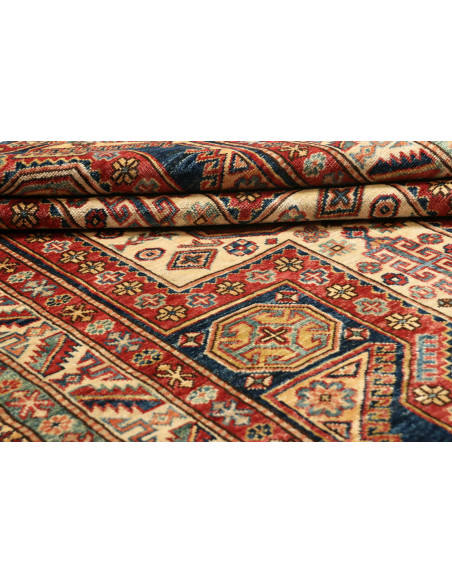 Rug Kazak Fine Pakistan maroon 118x178