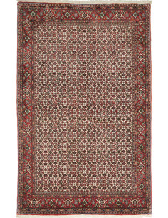 Bidjar 138x216 Cm Bidjar Persia Hand-carded Wool