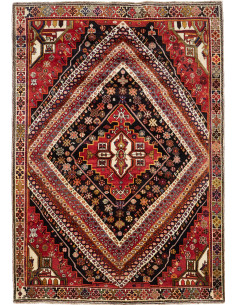 Shiraz 180x260 Cm Shiraz Persia Hand-carded Wool Cotton
