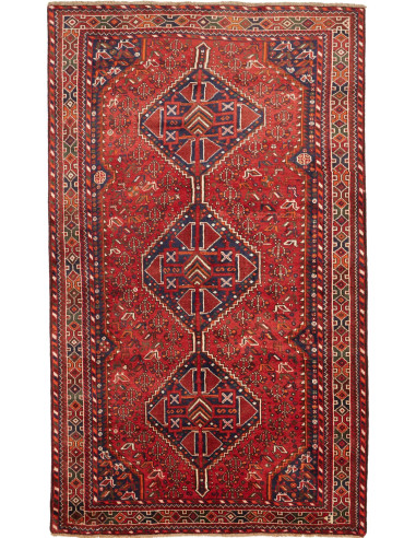 155x259 Cm Tappeto Tribale Annodato A Mano