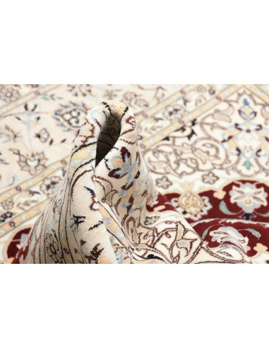Nain 6la 157x157 Cm Nain 6la Persia Hand-carded Wool And
