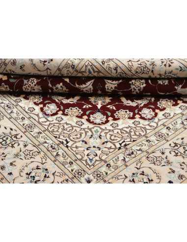 Nain 6la 157x157 Cm Nain 6la Persia Hand-carded Wool And