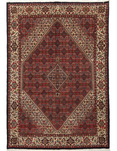 Bidjar 144x202 Cm Bidjar Persia, Hand-carded Wool warp: