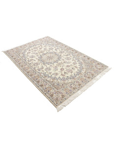 Nain 9la 134x202 Cm Nain 9la, Persia, Hand-carded Wool And 2