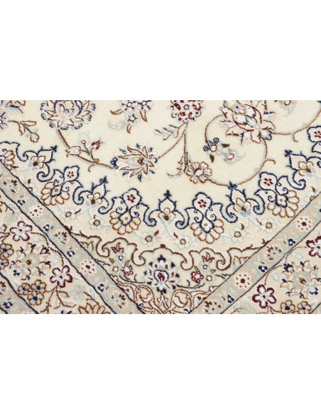 Nain 9la 134x202 Cm Nain 9la, Persia, Hand-carded Wool And
