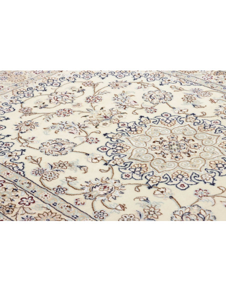 Nain 9la 134x202 Cm Nain 9la, Persia, Hand-carded Wool And