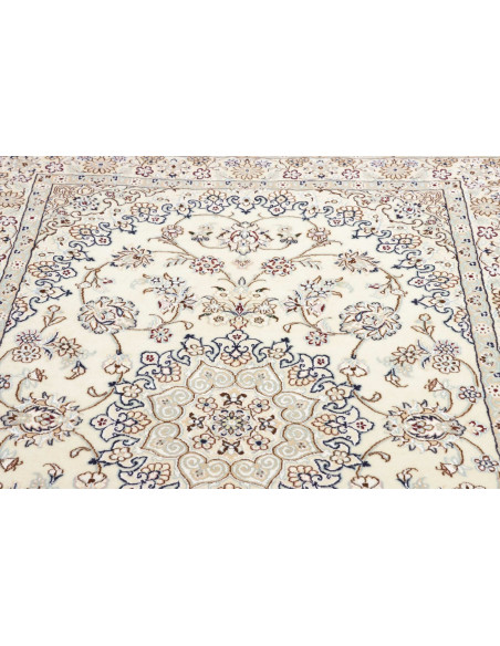 Nain 9la 134x202 Cm Nain 9la, Persia, Hand-carded Wool And