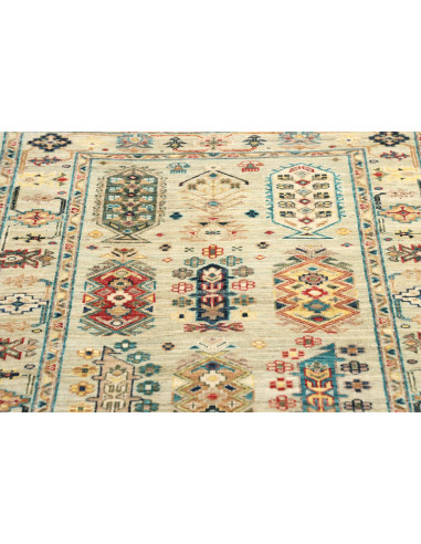 Rug Tribal Pakistan maroon beige 82x245