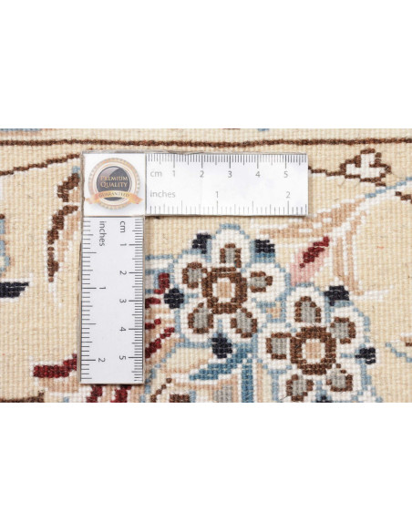 Nain 9la 134x202 Cm Nain 9la, Persia, Hand-carded Wool And