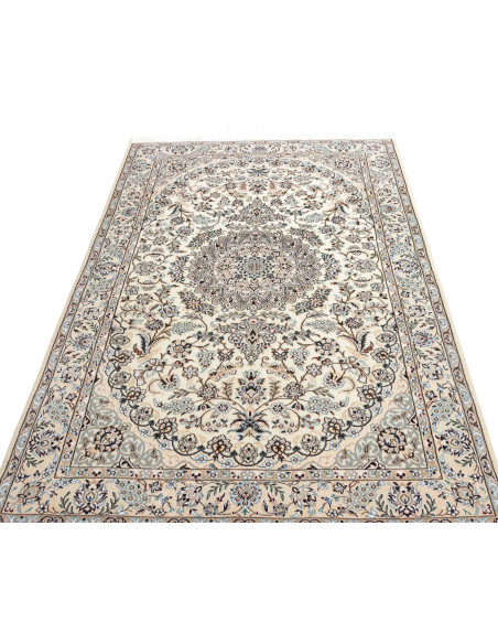 Nain 9la 135x225 Cm Nain 9la, Persia, Hand-carded Wool And