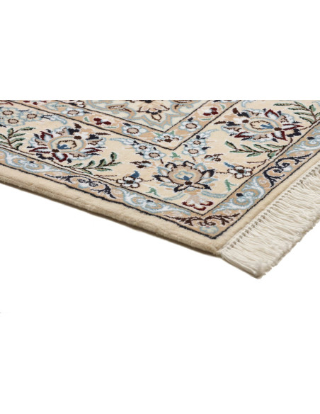 Nain 9la 135x225 Cm Nain 9la, Persia, Hand-carded Wool And