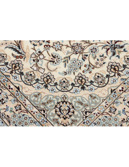 Nain 9la 135x225 Cm Nain 9la, Persia, Hand-carded Wool And