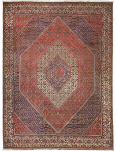 Tappeto Bidjar Persia azzurro marrone 295x388
