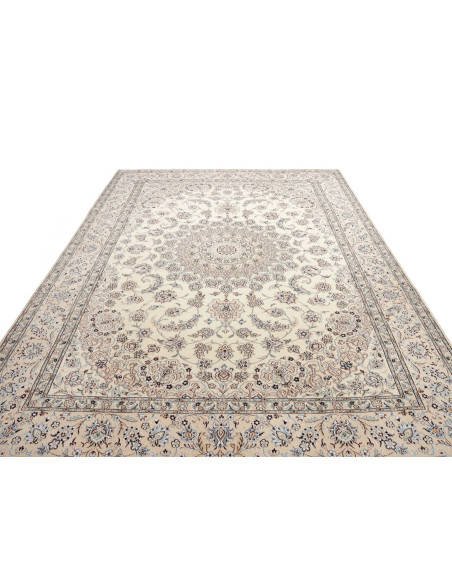 Nain 9la 246x360 Cm Nain 9la Persia Hand-spun Wool And Silk