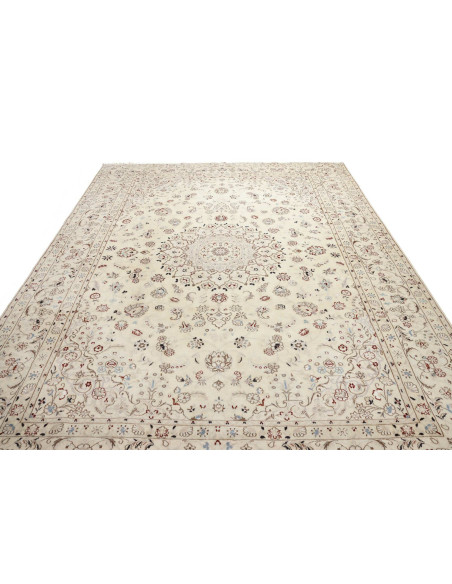 Nain 9la 255x345 Cm Nain 9la, Persia, Hand-spun Wool And