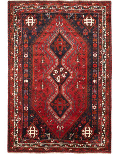 Shiraz 170x250 Cm Shiraz, Persia, Lana Cardata A Mano