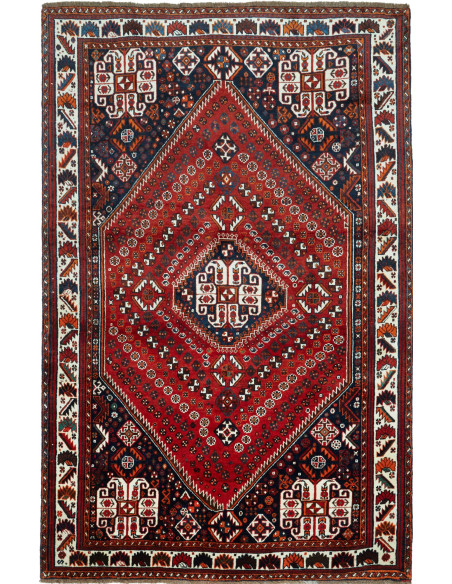 Shiraz 160x250 Cm Shiraz Persia Lana Cardata A Mano ordito: