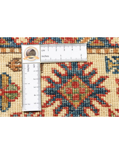 Tappeto Kazak Fine Pakistan arancione marrone 145x203