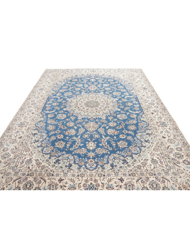 Nain 9la 248x353 Cm Nain 9la, Persia, Hand-carded Wool And