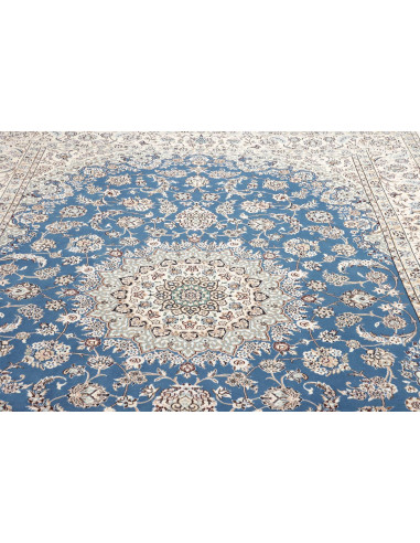 Nain 9la 248x353 Cm Nain 9la, Persia, Hand-carded Wool And