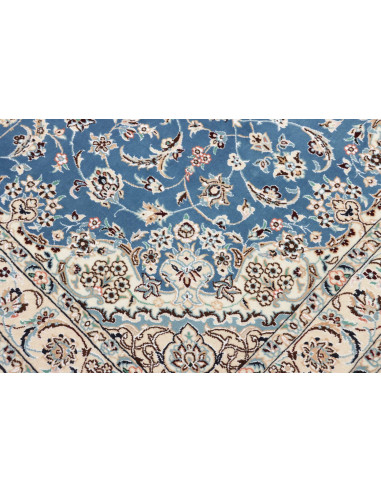 Nain 9la 142x240 Cm Nain 9la, Persia, Hand-carded Wool And