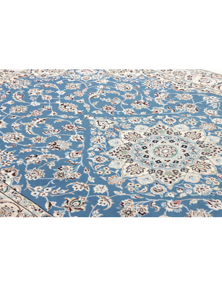 Nain 9la 142x240 Cm Nain 9la, Persia, Hand-carded Wool And
