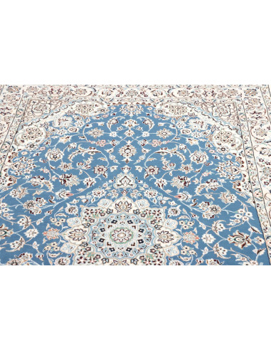 Nain 9la 142x240 Cm Nain 9la, Persia, Hand-carded Wool And
