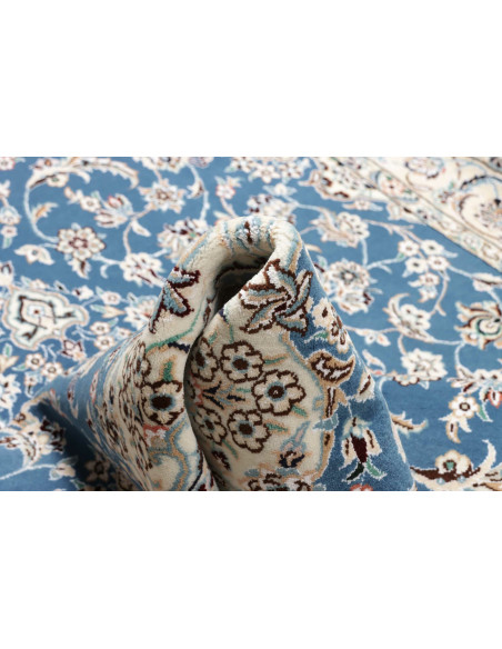 Nain 9la 142x240 Cm Nain 9la, Persia, Hand-carded Wool And