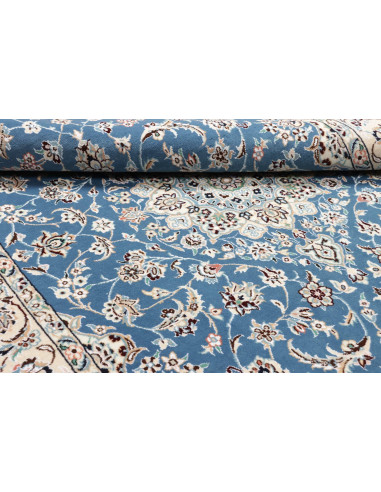 Nain 9la 142x240 Cm Nain 9la, Persia, Hand-carded Wool And