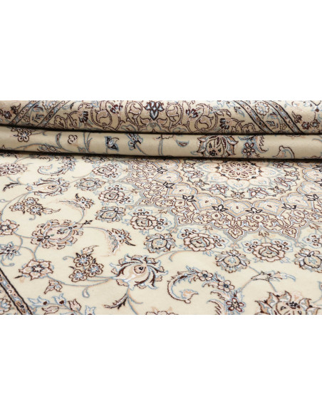 Nain 9la 248x356 Cm Nain 9la, Persia, Hand-spun Wool And