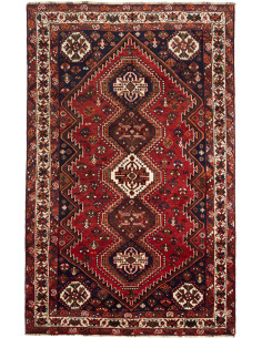 Shiraz 160x258 Cm Shiraz Persia Lana Cardata A Mano Cotone