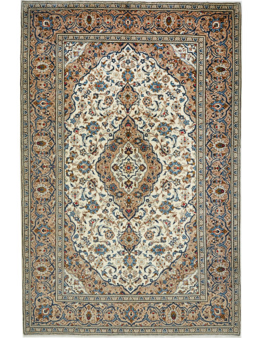 Kashan 200x308 Cm Kashan, Persia, Hand-carded Wool, Cotton,