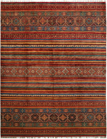Tappeto Samarkand Pakistan 253x310 Multicolore
