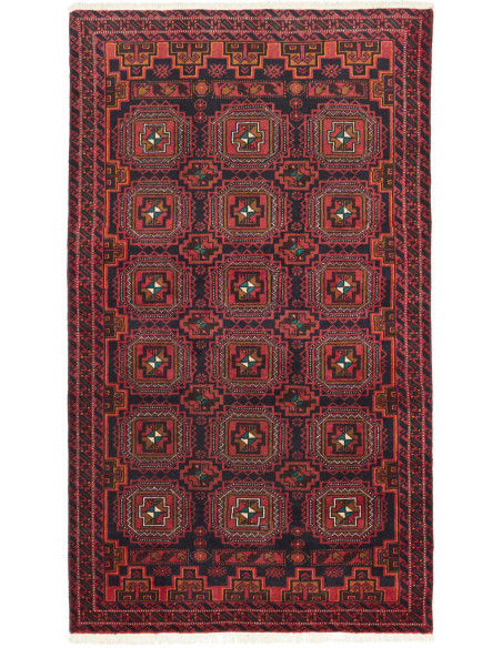 Baluch 101x185 Cm Baluch, Persia, Lana Cardata A Mano
