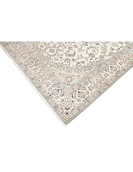 Nain 9la 204x298 Cm Nain 9la, Persia, Hand-carded Wool And