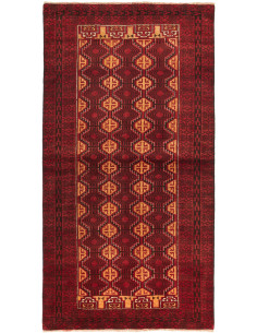 Baluch 103x201 Cm Baluch Persia Hand-carded Wool Cotton