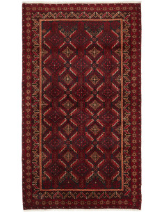 Baluch 107x198 Cm Baluch Persia Hand-carded Wool warp: