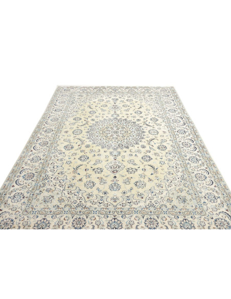 Nain 9la 195x290 Cm Nain 9la, Persia, Hand-carded Wool And