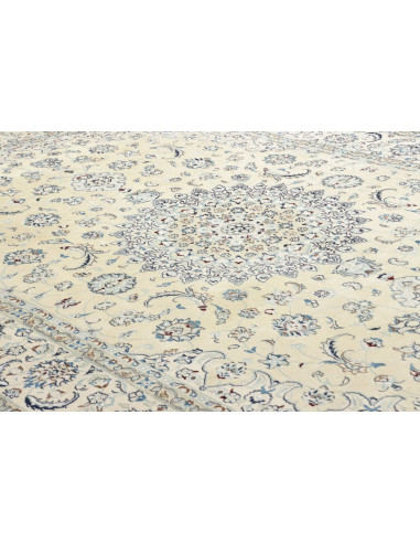 Nain 9la 195x290 Cm Nain 9la, Persia, Hand-carded Wool And
